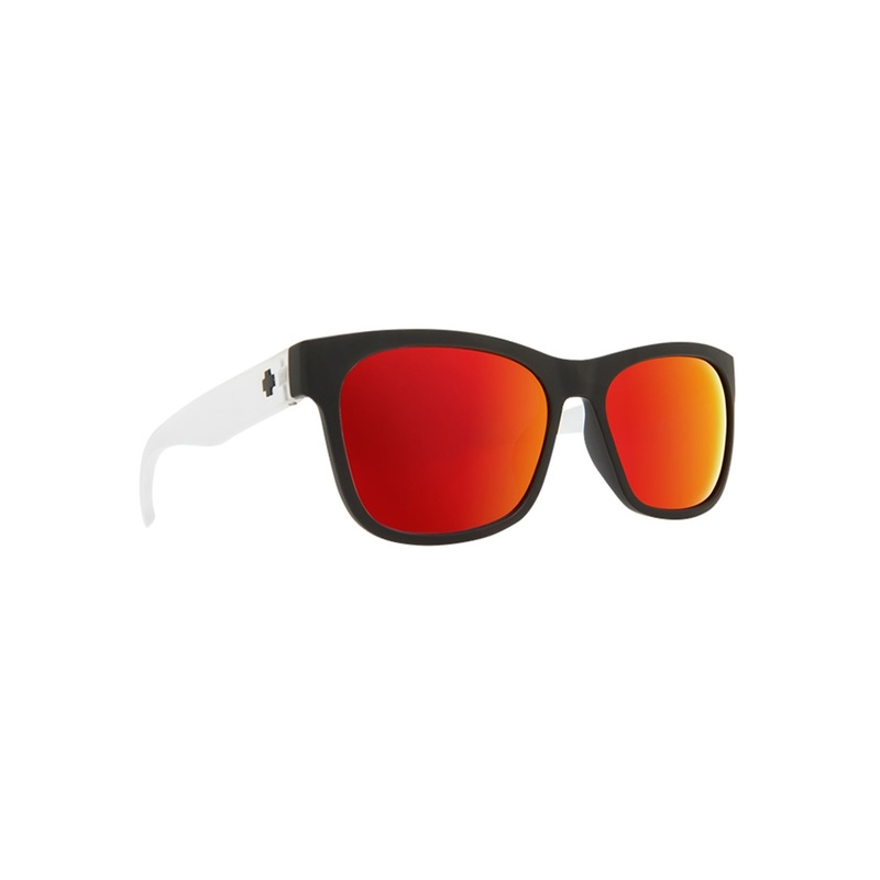 Sundowner Matte Black/Matte Crystal/Grey/Red Spectra Sunglasses