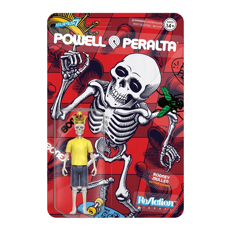 Super 7 x Powell-Peralta Rodney Mullen ReAction Wave 2 Figure