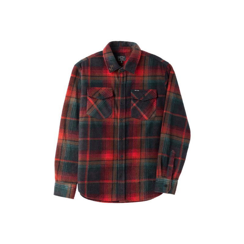 Zulu Fleece Long Sleeve Buttondown Shirt