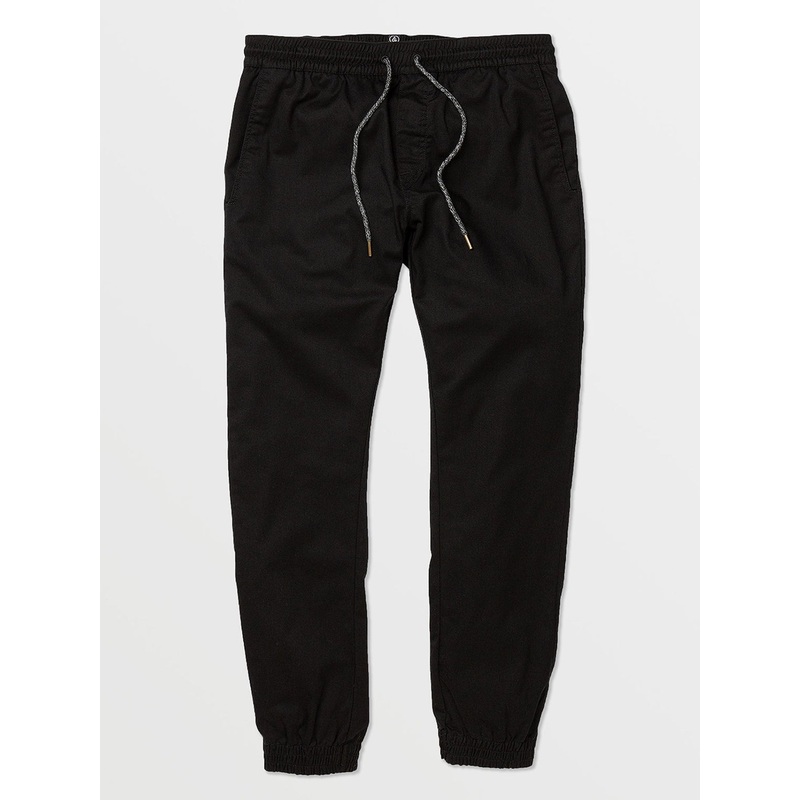 Frickin Slim Jogger Black Pants