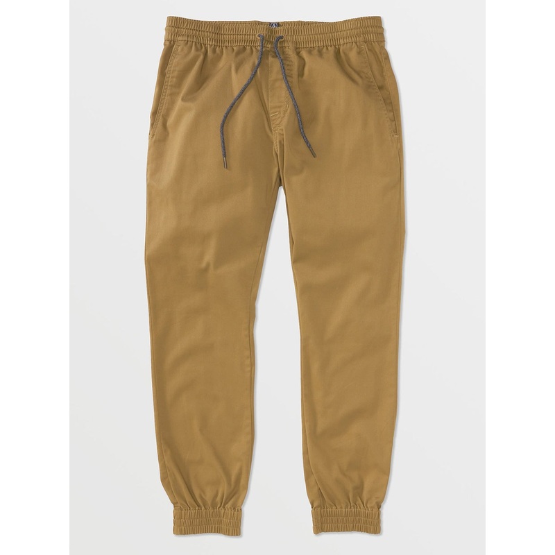 Frickin Slim Jogger Dark Khaki Pants