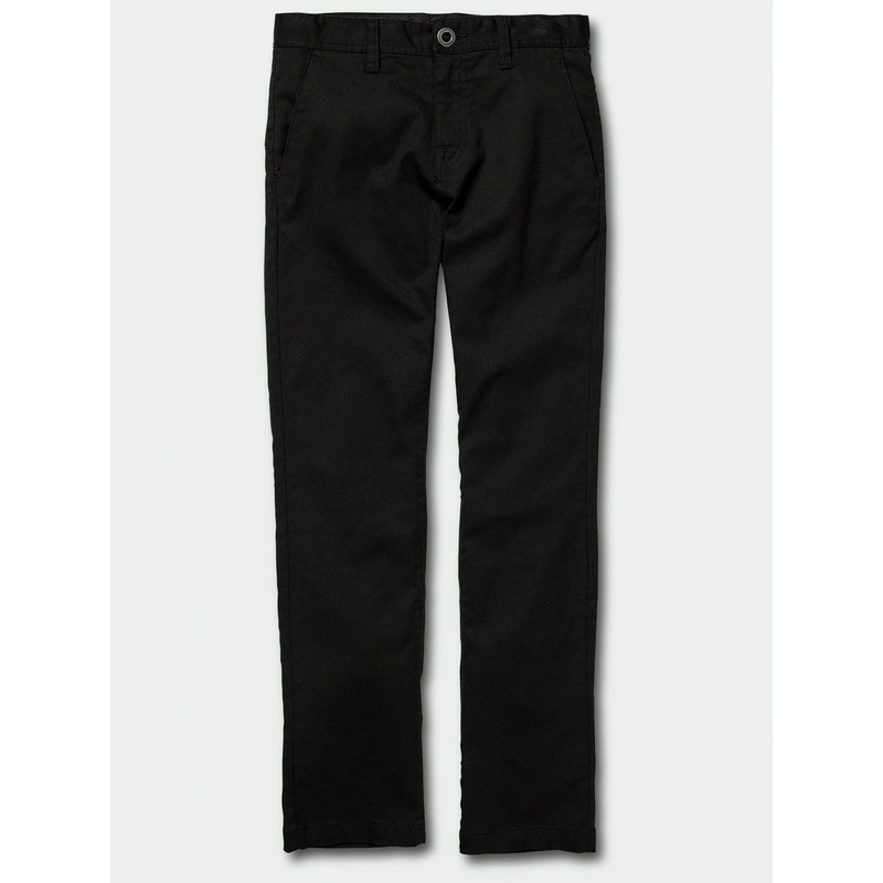 Modern Stretch Black Pants (Boys 7-14)
