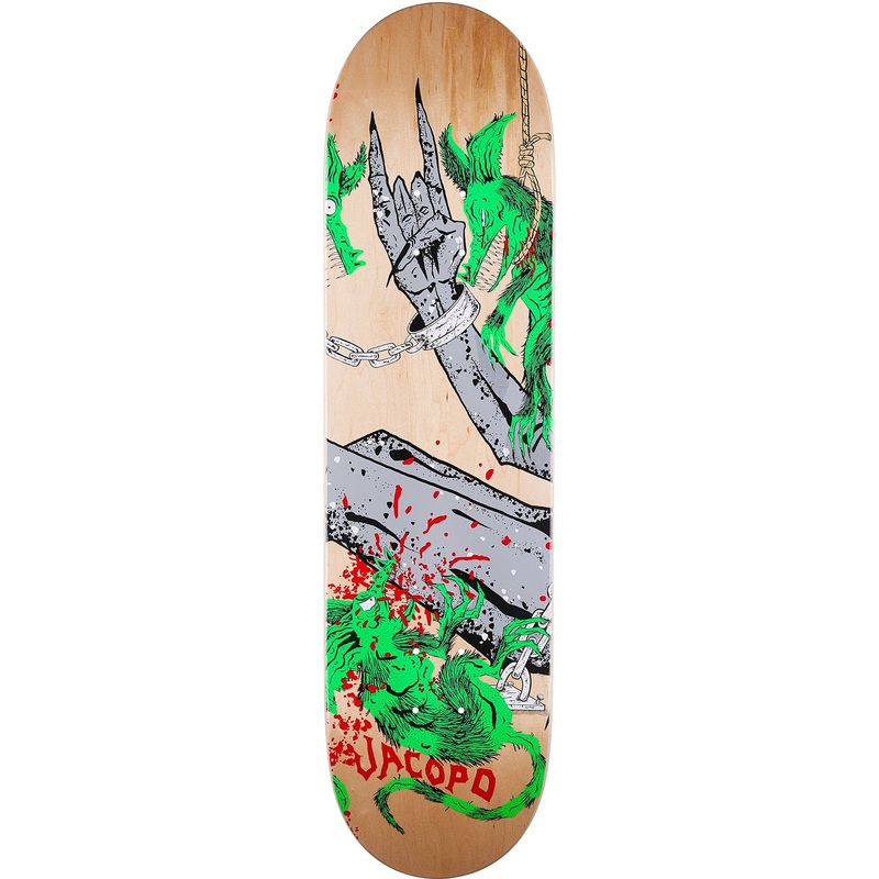 Toxic Rats Jacopo 8.25 Skateboard Deck