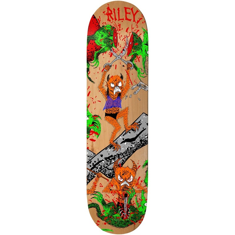 Toxic Rats Riley 8.125 Skateboard Deck