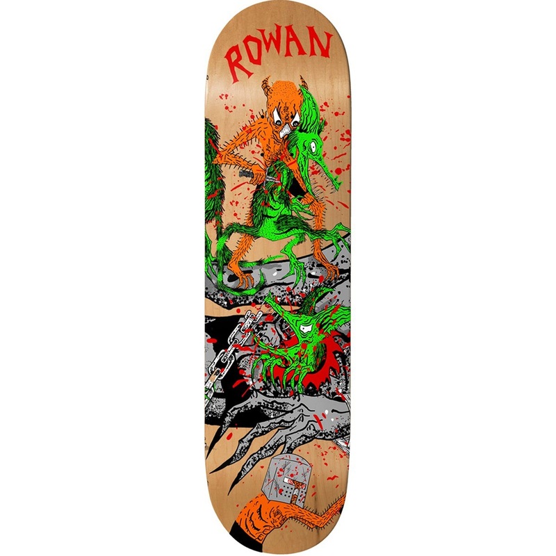 Toxic Rats Rowan 8.38 Skateboard Deck