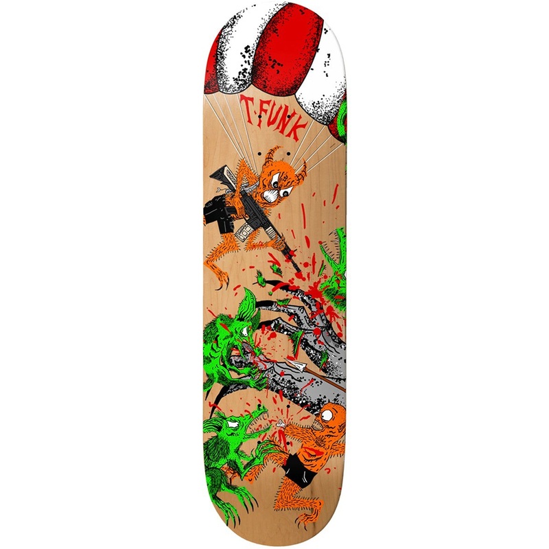 Toxic Rats T-Funk 8.5 Skateboard Deck