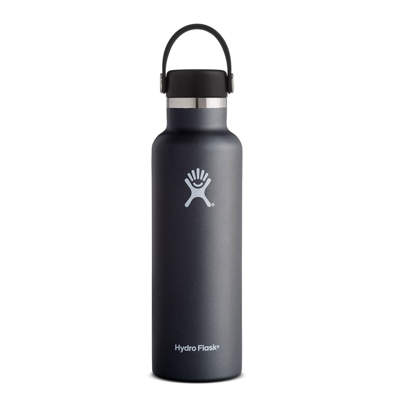 21oz Standard Mouth with Flex Cap Black Bottle