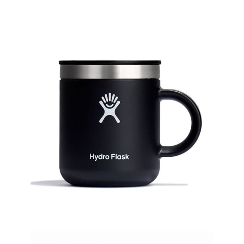 6oz  Black Coffee Mug