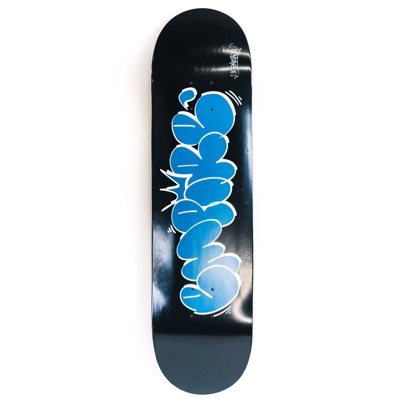 Cast-One Black 8.25 Skateboard Deck