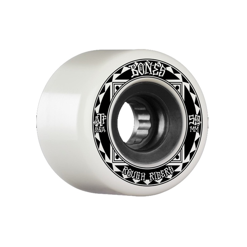 ATF Rough Riders Runners White Skateboard Wheel