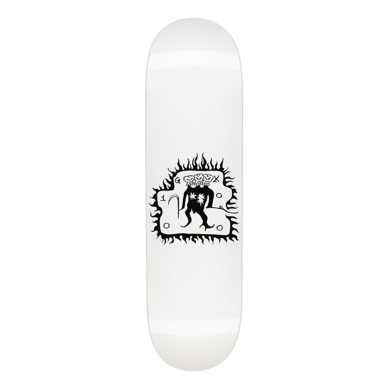 Trespass White 8.5″ Skateboard Deck
