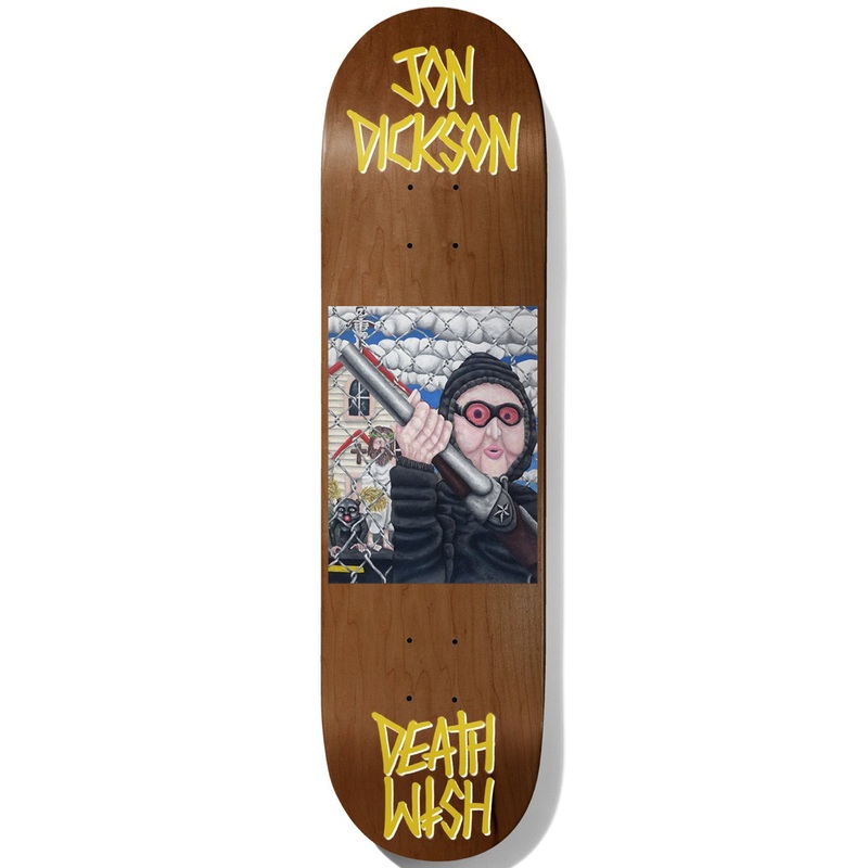 All Screwed Up Dickson 8.475″ Skateboard Deck