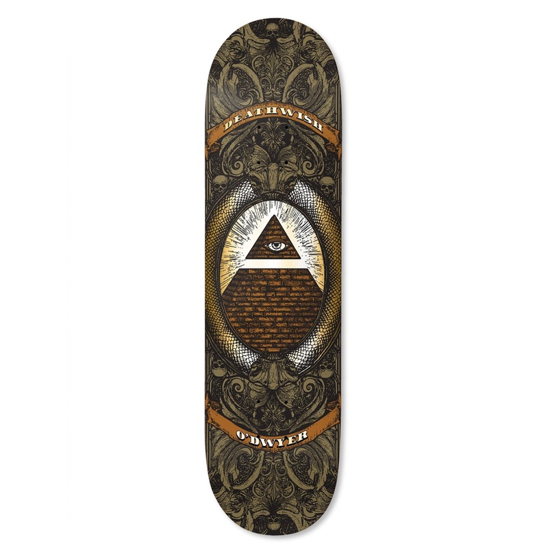 Brian O’dwyer All Seeing 8.5” Skateboard Deck