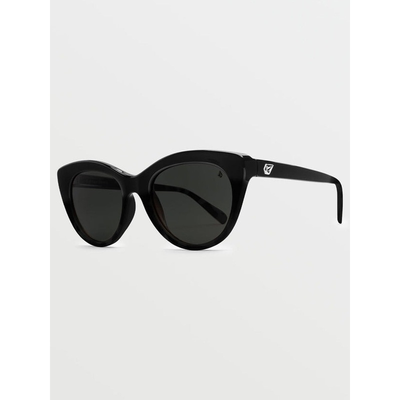 EyeEye Stone Gloss Black / Gray Sunglasses