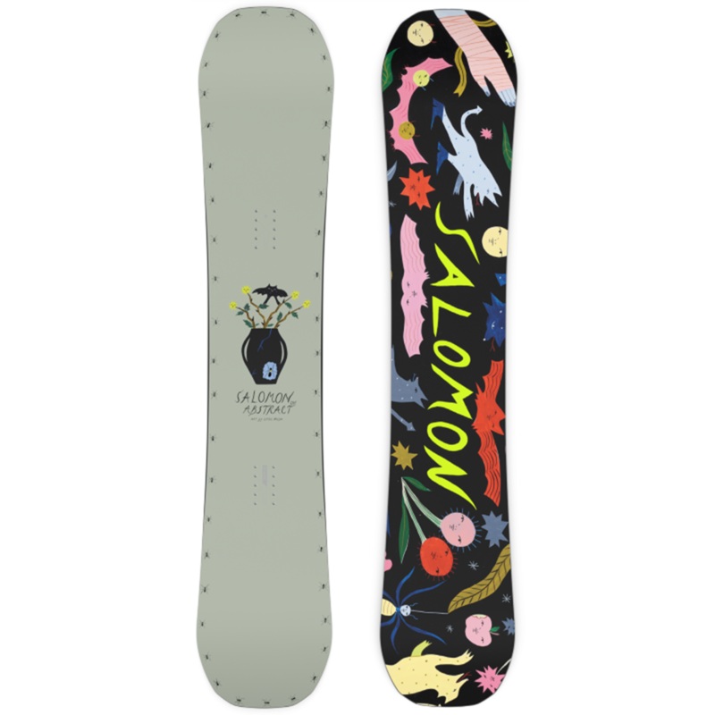 Abstract Snowboard