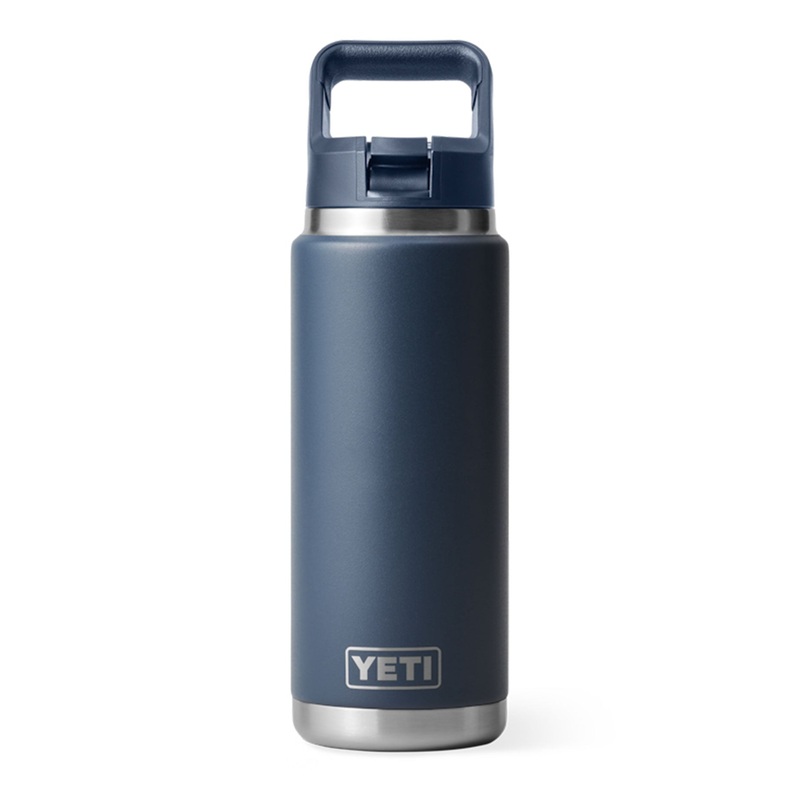 Rambler Straw Navy 26oz Bottle