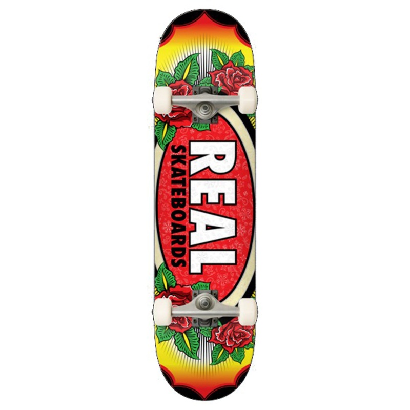 Rose Oval 8″ Complete Skateboard