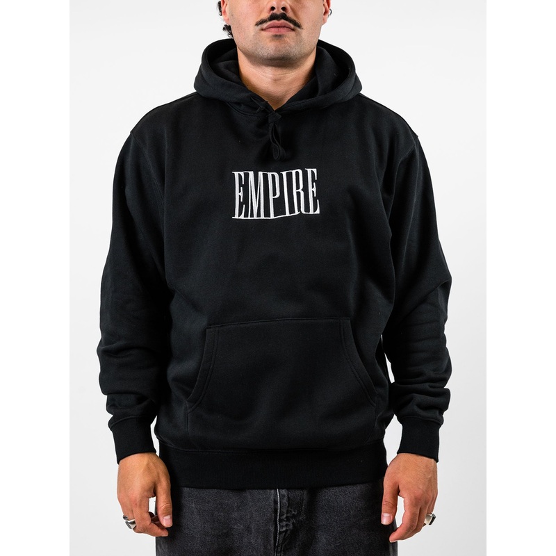 Block Embroidered Hoodie