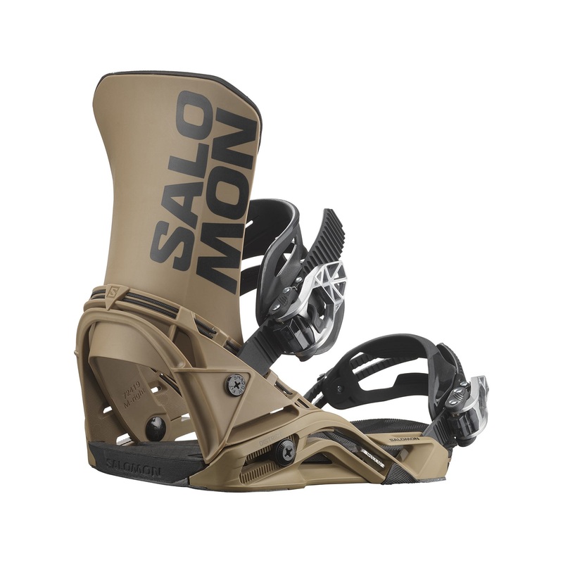 District Brown Snowboard Bindings