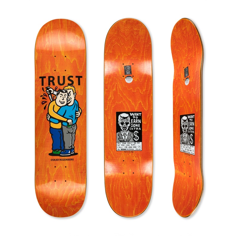 Oskar Rozenberg Trust 8.25″ & 8.5″ Skateboard Deck