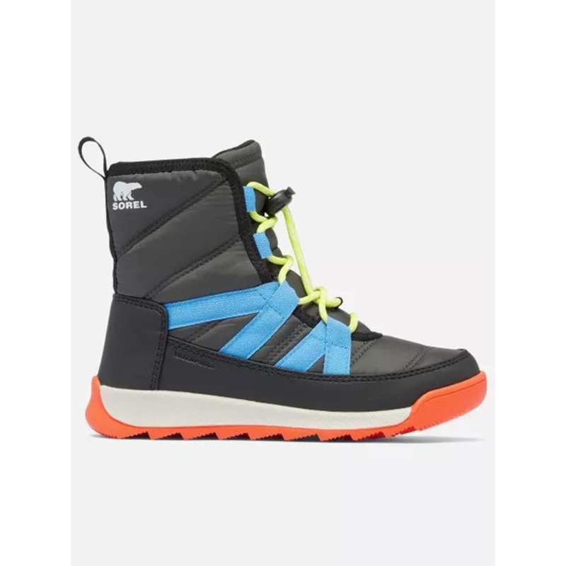 Whitney II Plus Jet Noir Boots (Boys 7-14)