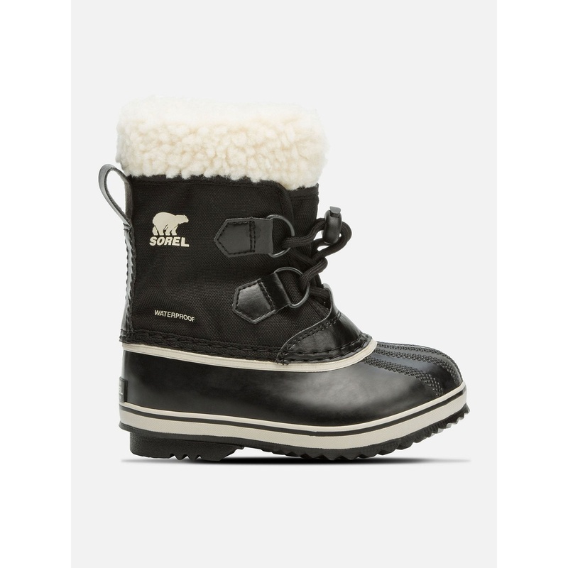 Yoot Pac Nylon Wp Black Winter Boots (Little Kids)