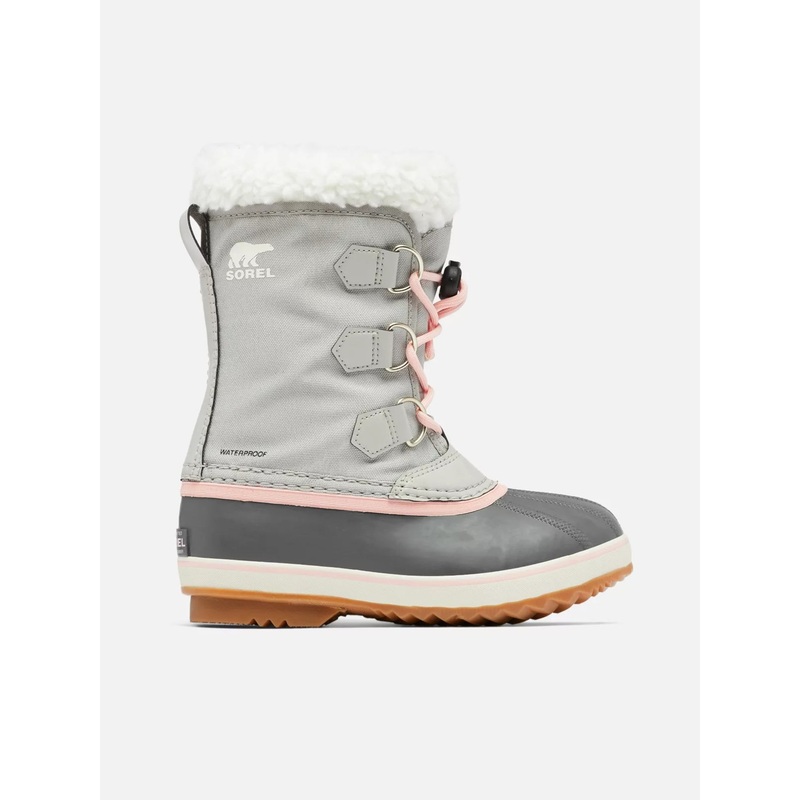 Yoot Pac Nylon Wp Dove/Gum Winter Boots (Kids)