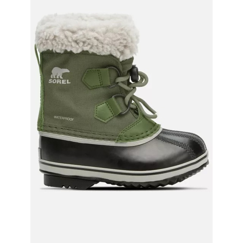 Yoot Pac Nylon Wp Hiker Green Winter Boots (Little Kids)