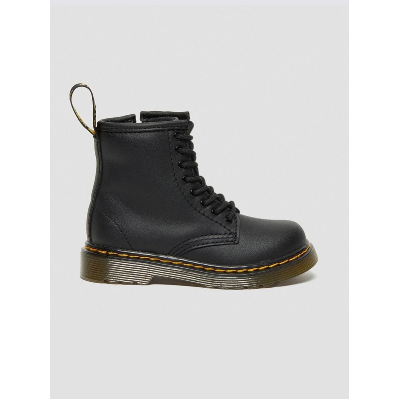 1460 Softy T Black Boots (Little Kids)