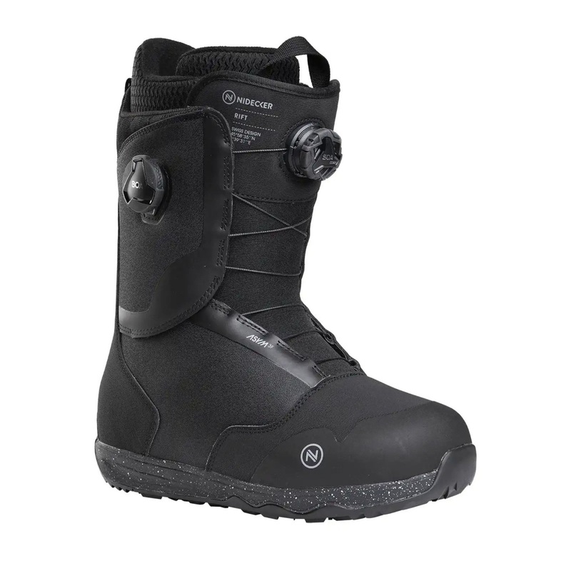 Rift Black Snowboard Boots