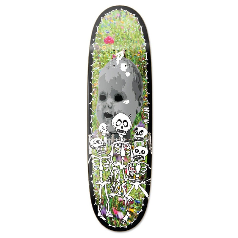 Villani Play Nice Egg 9.125” Skateboard Deck