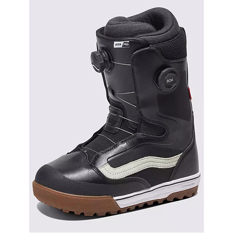 Aura Pro Black/White Snowboard Boots