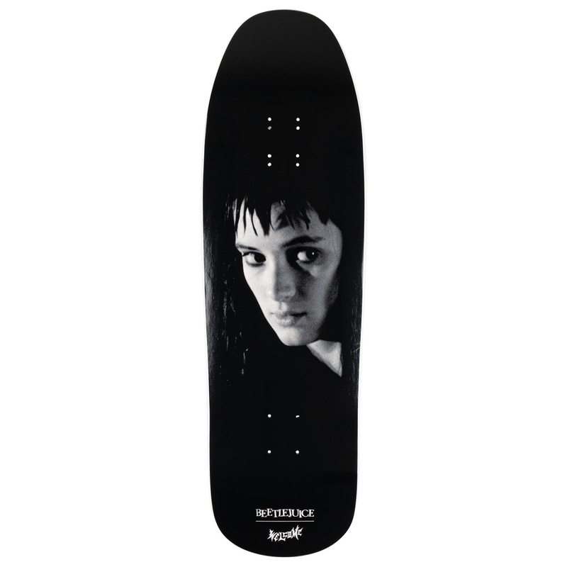 Welcome X Beetlejuice Lydia 9.6″ & 9.7″ Skateboard Deck