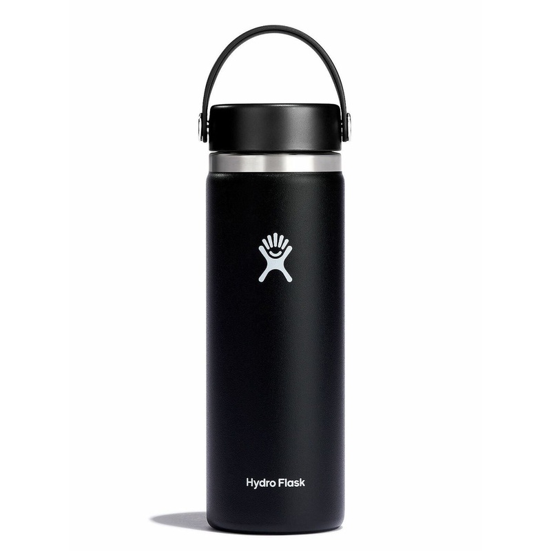 20oz Wide Mouth Black Bottle