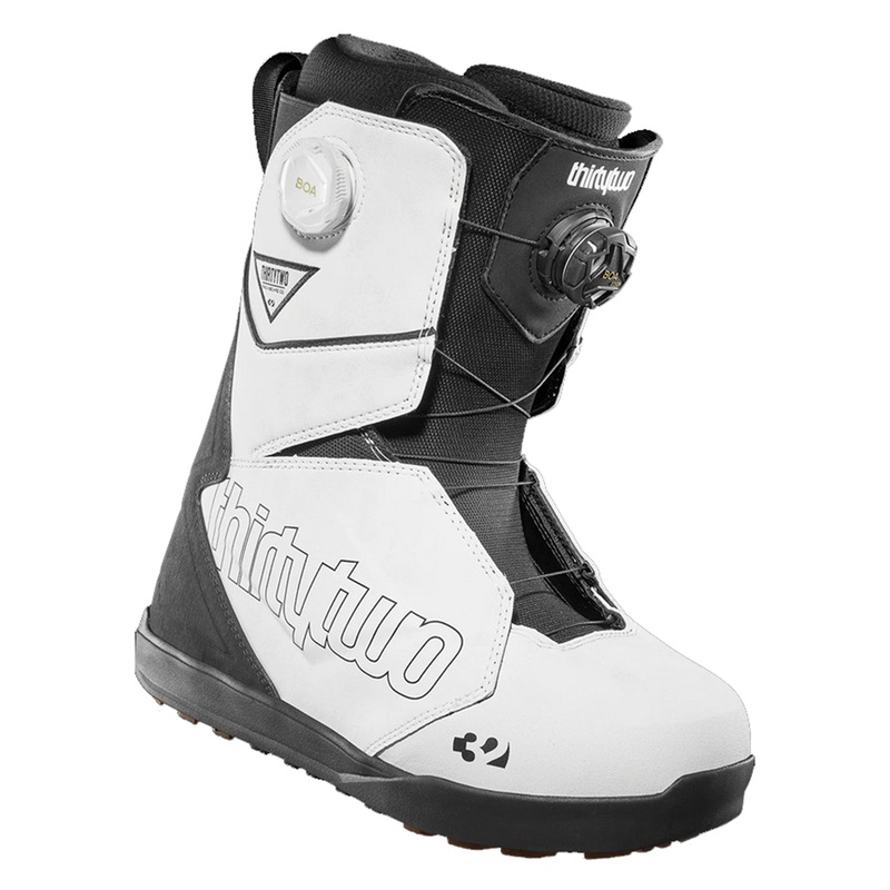Lashed Double BOA White/Black Snowboard Boots