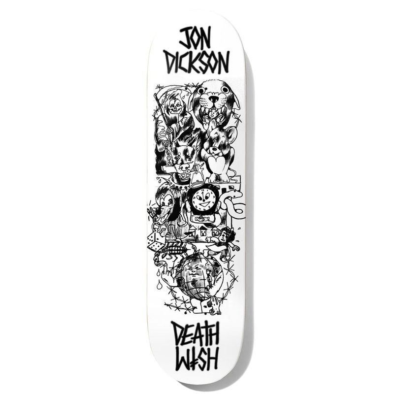 Ascending Dickson 8.5” Skateboard Deck