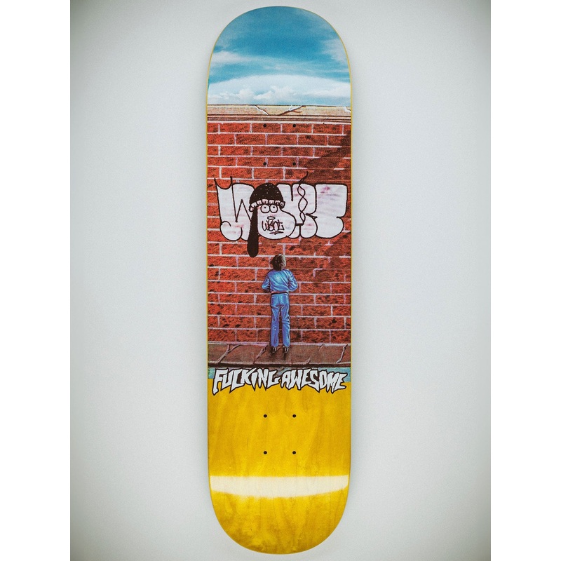Wanto/Dill Crime Face 8.18” Skateboard Deck