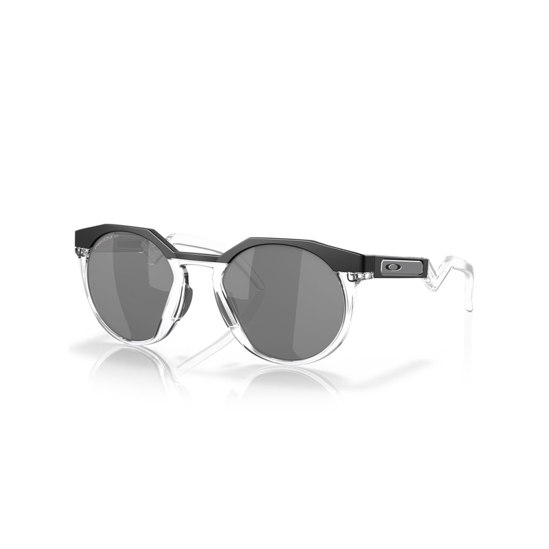 HSTN Matte Black Clear/Prizm Black Polarized Sunglasses