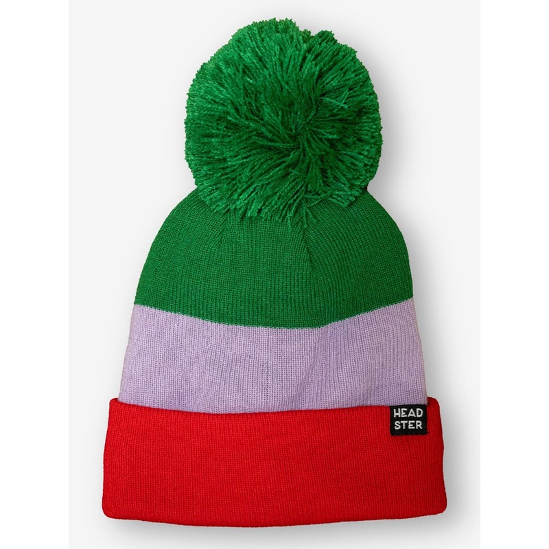 Tricolor Lined Beanie (Kids)