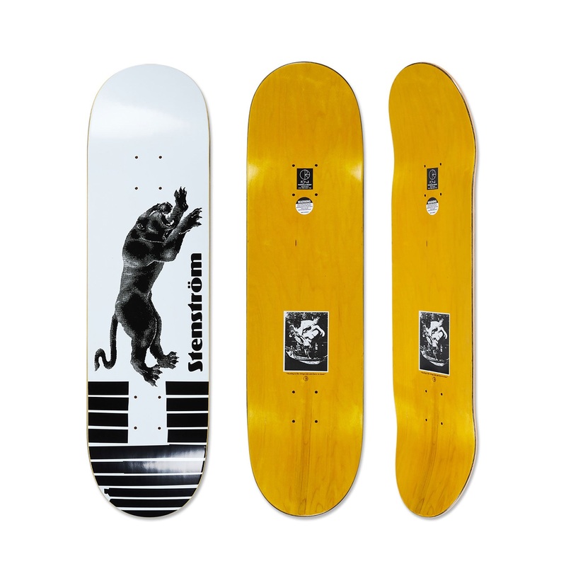 David Stenstrom Tape And Panther Short 8.5” Skateboard Deck