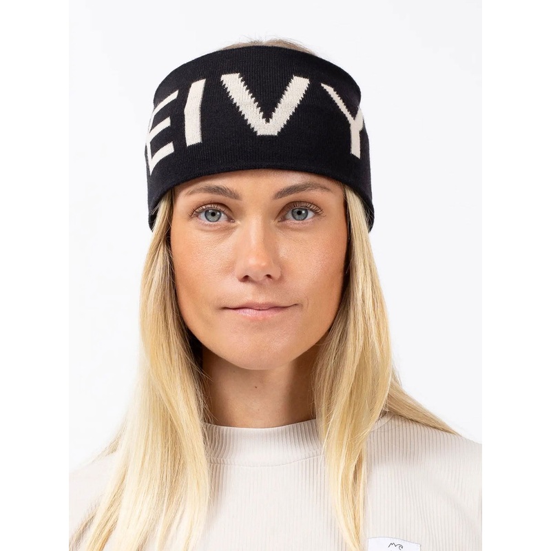 Throwback Knit Black Headband
