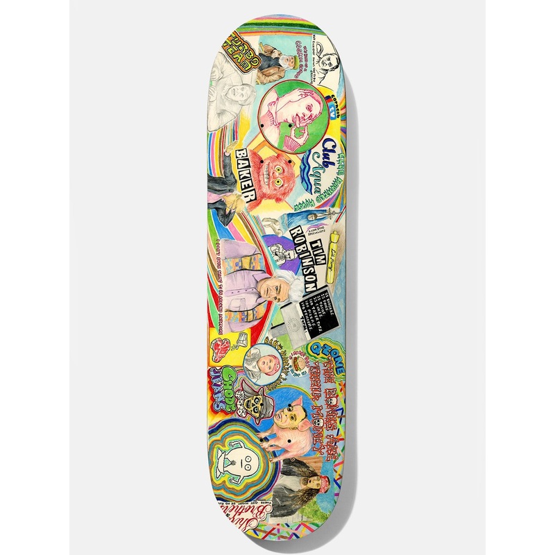 Andrew Reynolds Cosmic Gumbo x Tim Robinson 8.5” Skateboard Deck