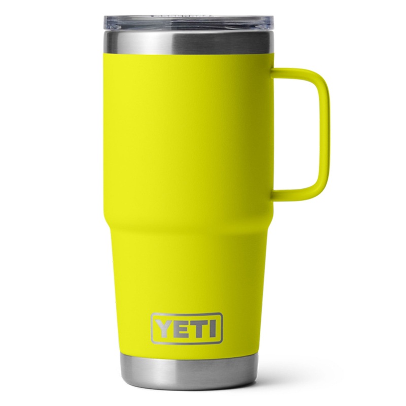 Rambler 20oz Firefly Yellow Travel Mug
