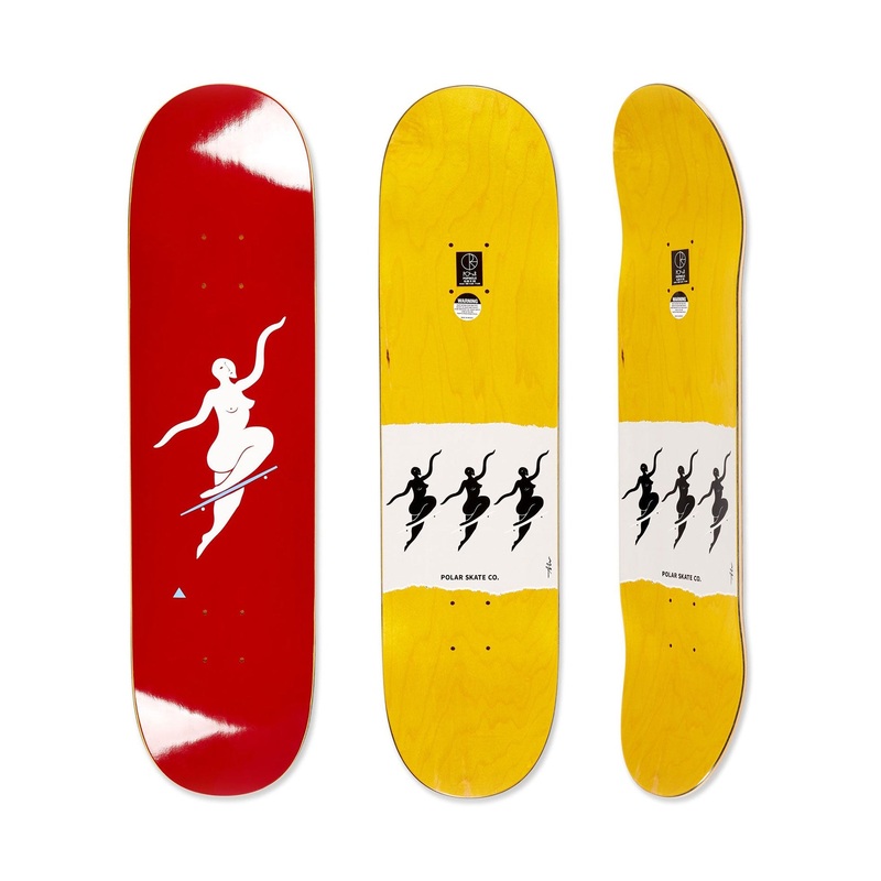 Team Model No Complies Red 8.25” Skateboard Deck