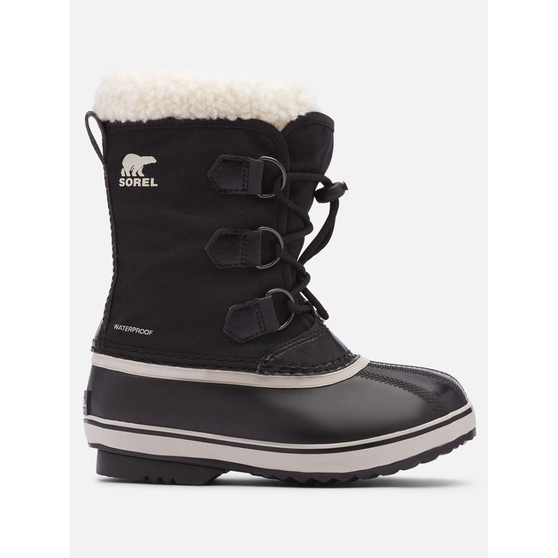 Yoot Pac Nylon WP Black Winter Boots (Kids)