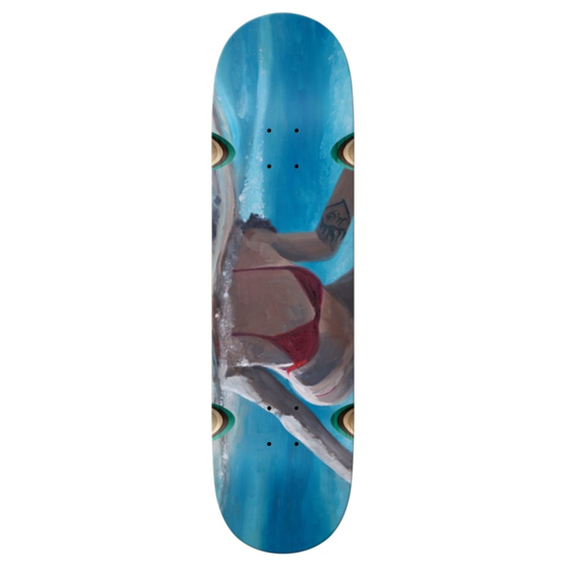 Lee Smith Guest Artist Wheel Wells 8.5” Skateboard Deck