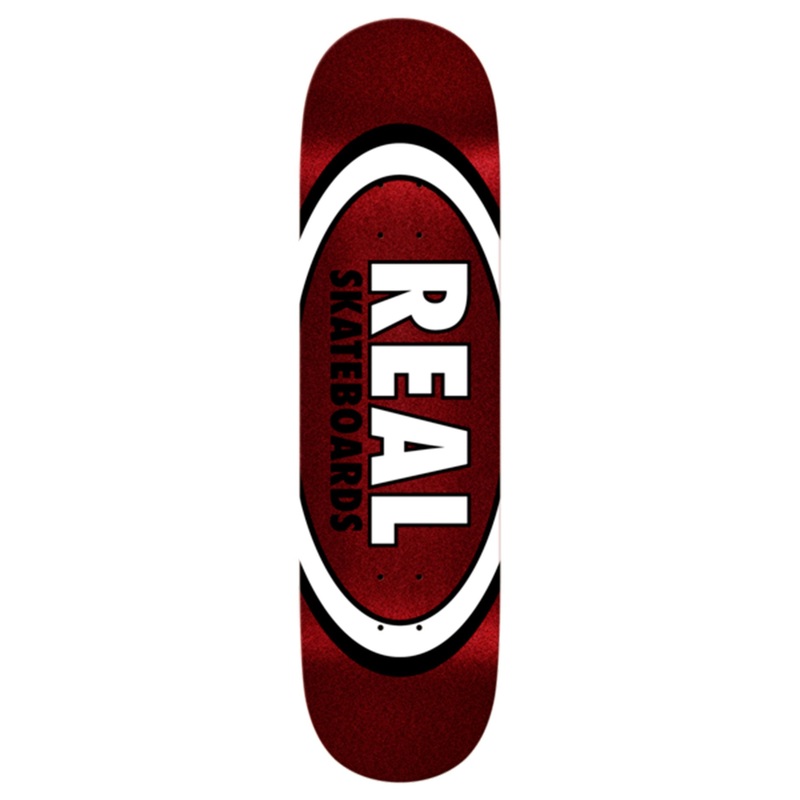 Easy Rider Oval Red Fire 8.5” Skateboard Deck