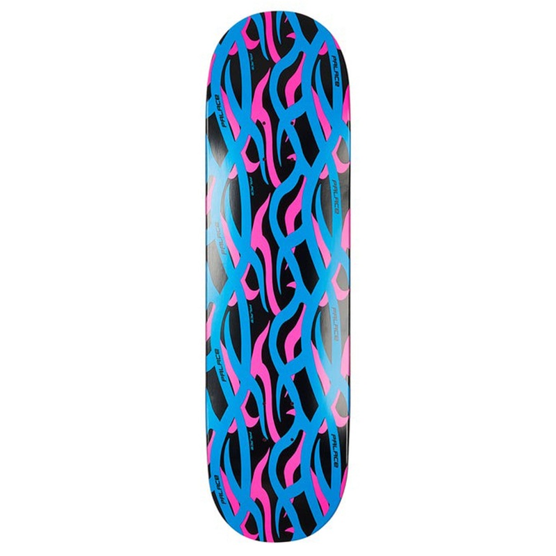 Tri-Bal Blue 8.5” Skateboard Deck