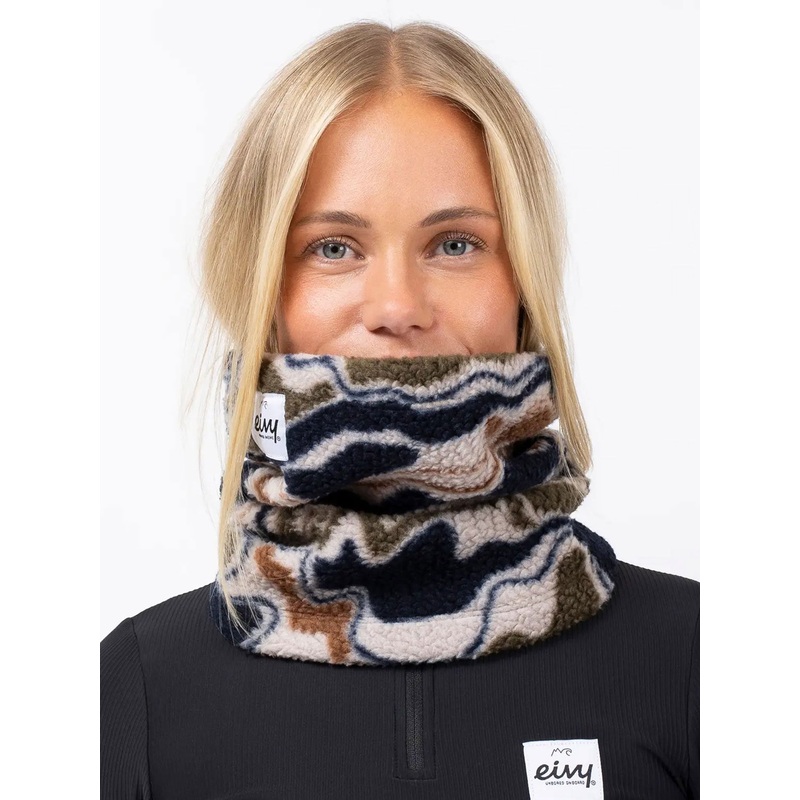 Adjustable Sherpa Curve Camo Neckwarmer