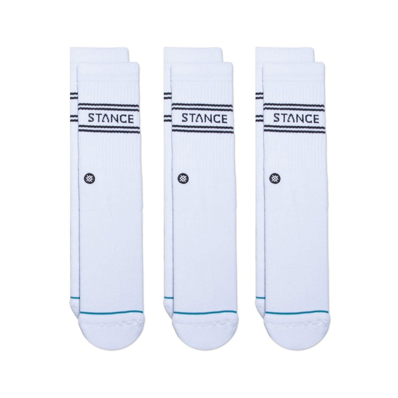 Basic 3 Pack White Socks